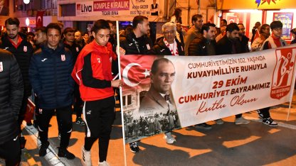 Balıkesirspor'da cumhuriyet coşkusu