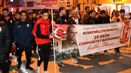 Balıkesirspor'da cumhuriyet coşkusu