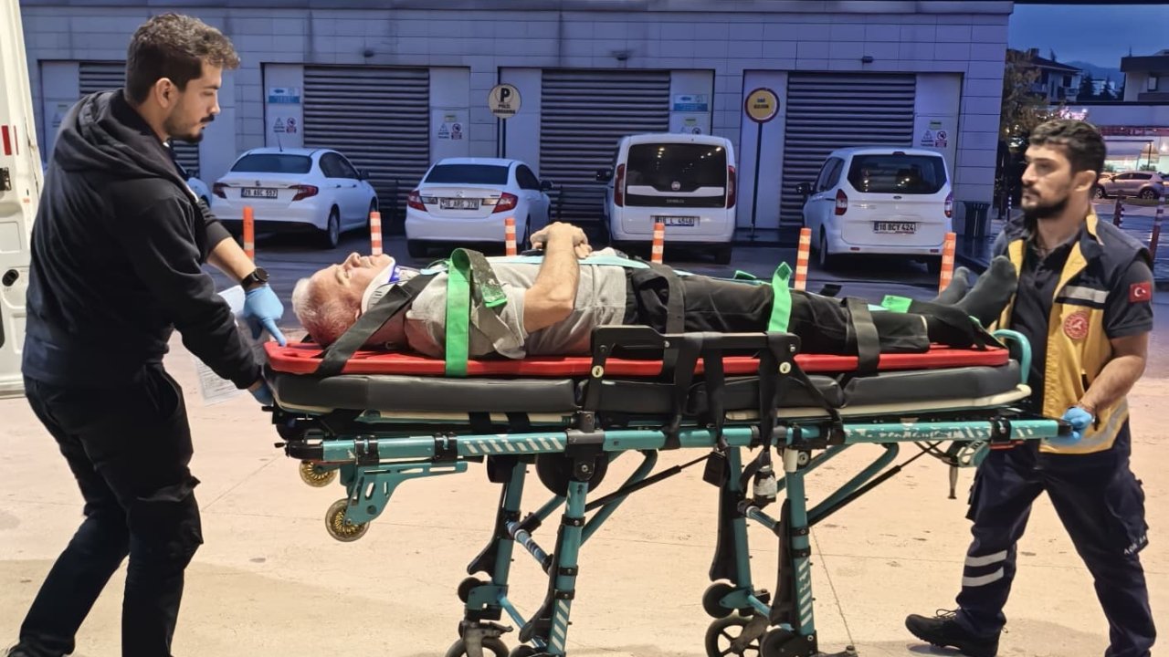Bursa&#039;da ağaçtan düşüp ağır yaralandı