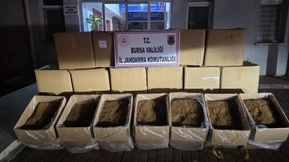 Bursa’da kaçak tütün operasyonu; 2 gözaltı