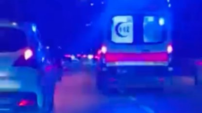 Bursa'da sürücüler, 'fermuar sistemi' ile ambulansa yol verdi