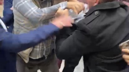 CHP kongresinde partililerle gazeteciler arasında gerginlik