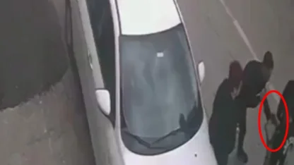 Drift atarken yakalandı, polise saldırıp silahını almaya çalıştı; o anlar kamerada