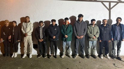 Edirne’de 17 kaçak göçmen yakalandı