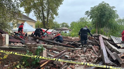 Edirne’de deprem tatbikatı gerçeği aratmadı