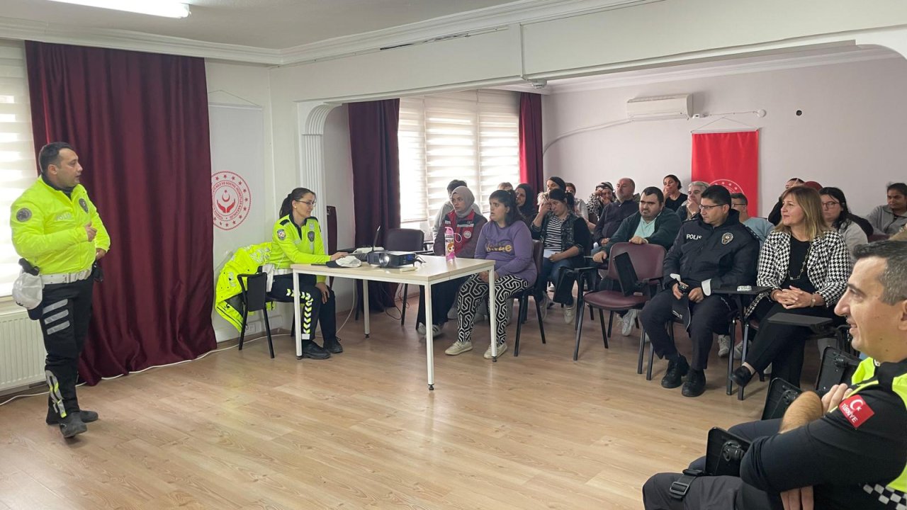 Edirne’de özel bireylere trafik eğitimi verildi