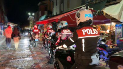 Edirne'de şok asayiş ve trafik uygulaması