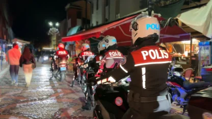 Edirne'de şok asayiş ve trafik uygulaması