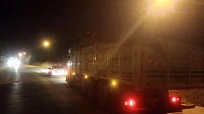 Edirne'de taşıma sınırını aşan kamyon işletenine 51 bin lira ceza