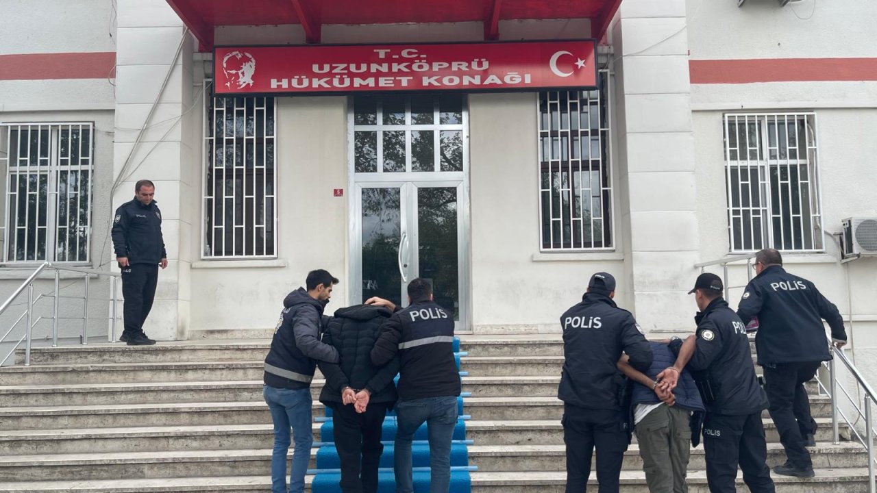Edirne’de uyuşturucu operasyonu: 2 tutuklama