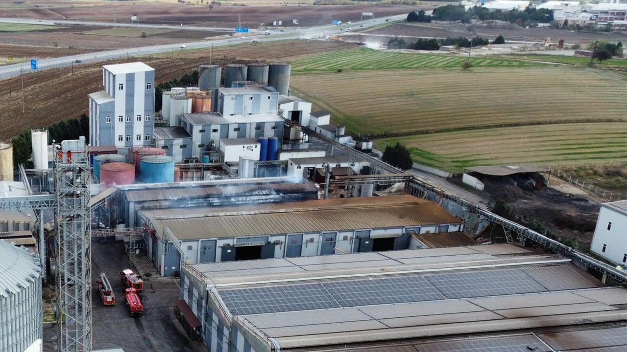Edirne'de yağ fabrikasında patlama; 1 yaralı