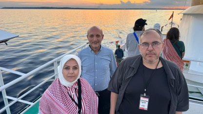 İsrail askerleri tarafından alıkonulan Saadet Partili Atmaca’nın ailesi DHA’ya konuştu