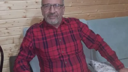 Kamyonuna branda çekerken düşüp öldü
