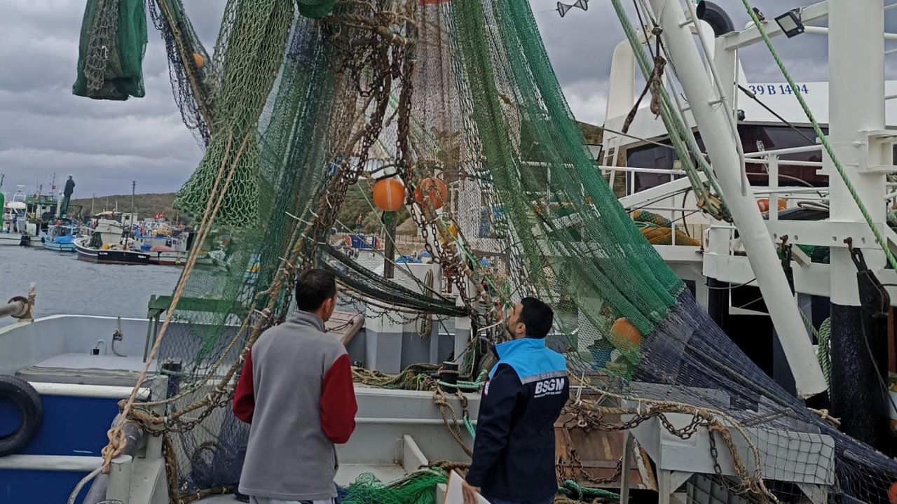 Kırklareli&#039;de balıkçılar denetlendi