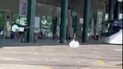 Otogarda etrafa ateş açtı, polis tarafından bacağından vurulup yakalandı