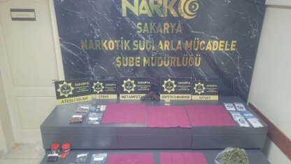 Sakarya’da uyuşturucu operasyonunda 10 gözaltı