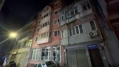 Tekirdağ'da metruk binada yangın