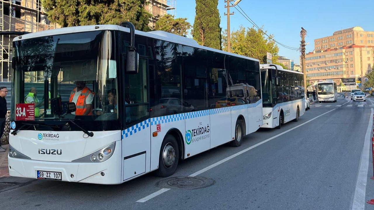 Tekirdağ&#039;da toplu taşıma ücretlerine zam!