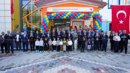 TOBB Başkanı Hisarcıklıoğlu, Bursa’da anaokulu açılışına katıldı
