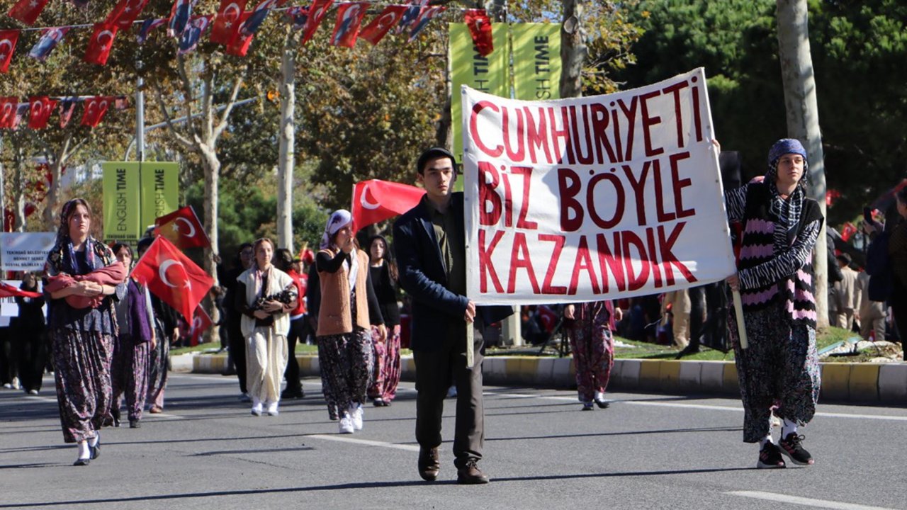 Trakya'da 29 Ekim Cumhuriyet Bayramı coşkuyla kutlandı / Ek fotoğraflar