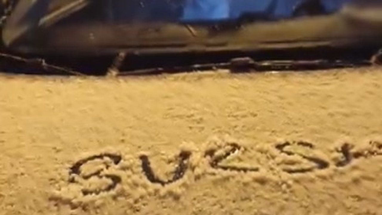 Uludağ&#039;a kar yağdı