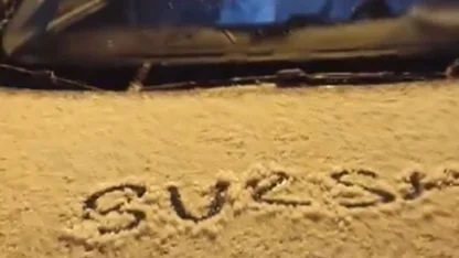 Uludağ'a kar yağdı