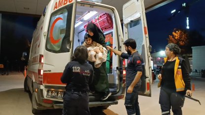 Üzerine çaydanlık devrilen 3 yaşındaki Muhammed yaralandı