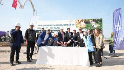 Yenişehir’de 13 bin metrekarelik hayvan bakımevi ve doğal yaşam alanının temeli atıldı