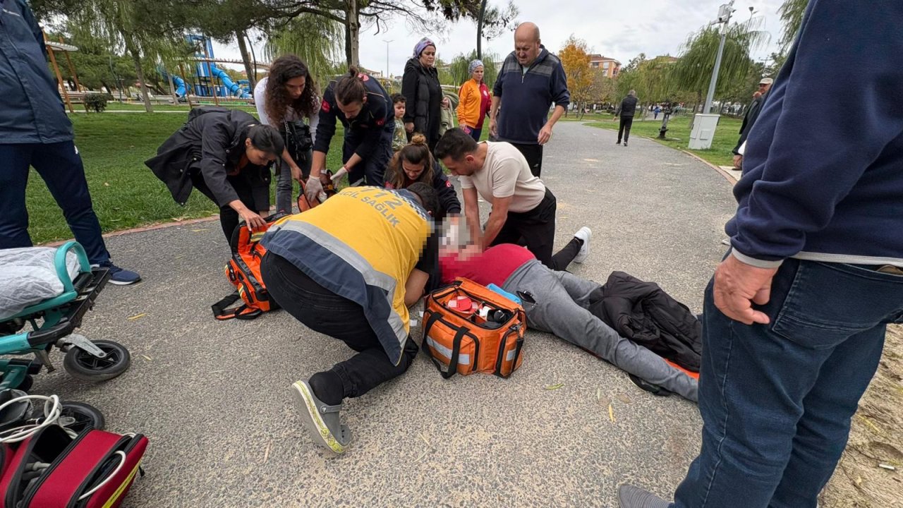 Yürüyüş yapmak için gittiği parkta, kalp krizi geçirip hayatını kaybetti