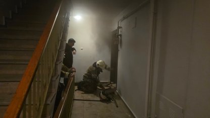 2'nci kattaki ev, yangında zarar gördü