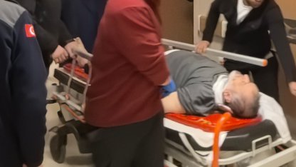 Ağaç budamak için çıktığı merdivenden düşüp ağır yaralandı