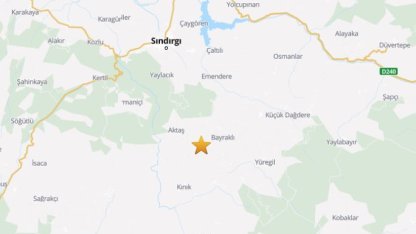 Balıkesir Sındırgı'da 4.2 büyüklüğünde deprem