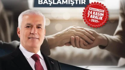 Bursa Büyükşehir Belediyesi’nden emeklilere yeni yıl desteği