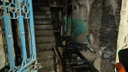 Bursa'da evini ateşe verdi; hastaneye kaldırıldı