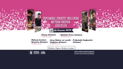 Bursa’da şiddete karşı eşitlik hareketi