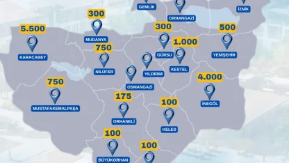 Bursa’ya yapılacak yeni TOKİ konutları ilçe ilçe açıklandı