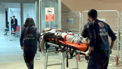 Çorlu'da motosiklet ile otomobil çarpıştı; 1 yaralı