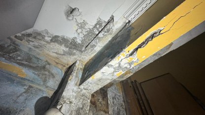 Darıca ilçesinde 2 binanın kolonları çatladı vatandaşlar evlerini tahliye etti