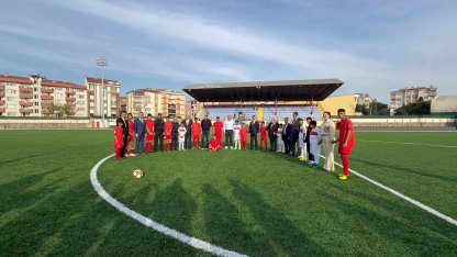 Dönüşümün başladığı 'Kore Mahallesi'nde gençler futbol maçında buluştu