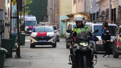 Düşen uçakta şehit olan 2 askerin cenazesi Bursa’ya getirildi