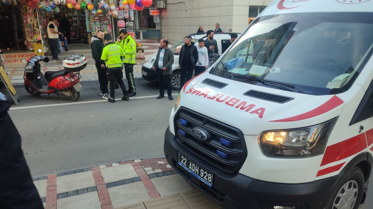 Edirne’de 2 ayrı motosiklet kazası: 2 yaralı