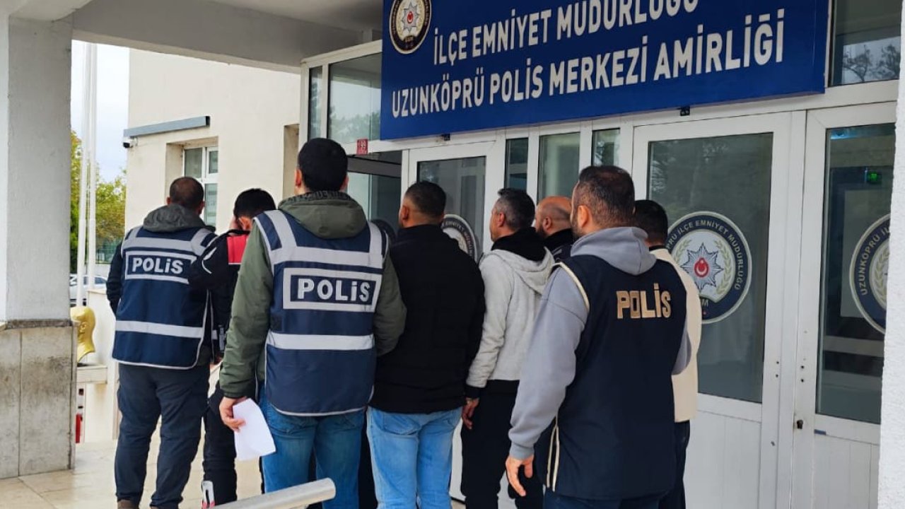 Edirne’de 5 firari hükümlü yakalandı