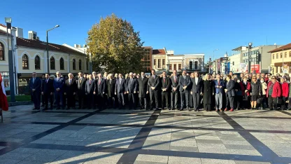 Edirne’de Öğretmenler Günü kutlandı