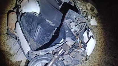 Edirne'de refüje çarpıp, devrilen motosikletin sürücüsü ağır yaralandı