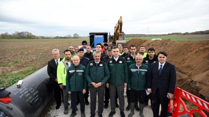 Edirne’ye içme suyunun sağlandığı Süloğlu Barajı hattında yenileme çalışmaları sürüyor