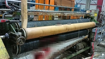 Ellerini silindir makinesine kaptıran fabrika işçisi yaralandı