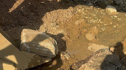 Erdek'te altyapı çalışmaları sırasında arkeolojik kalıntılar bulundu