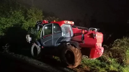 İş makinesi çalan 2 şüpheli yakalandı; hırsızlık kamerada / Video eklendi