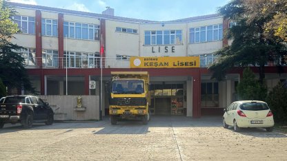 Keşan’da depreme dayanıksız raporu verilen 57 yıllık lise binasının yıkılmasına karar verildi