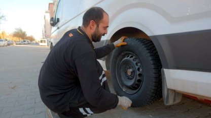 Kırklareli’de lastikçilerde ‘kış lastiği’ yoğunluğu
